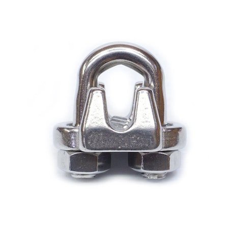 Super Anchor Safety 3/8" 316sst Cable Clamp for 3/8" Cable Lifeline 1056-S